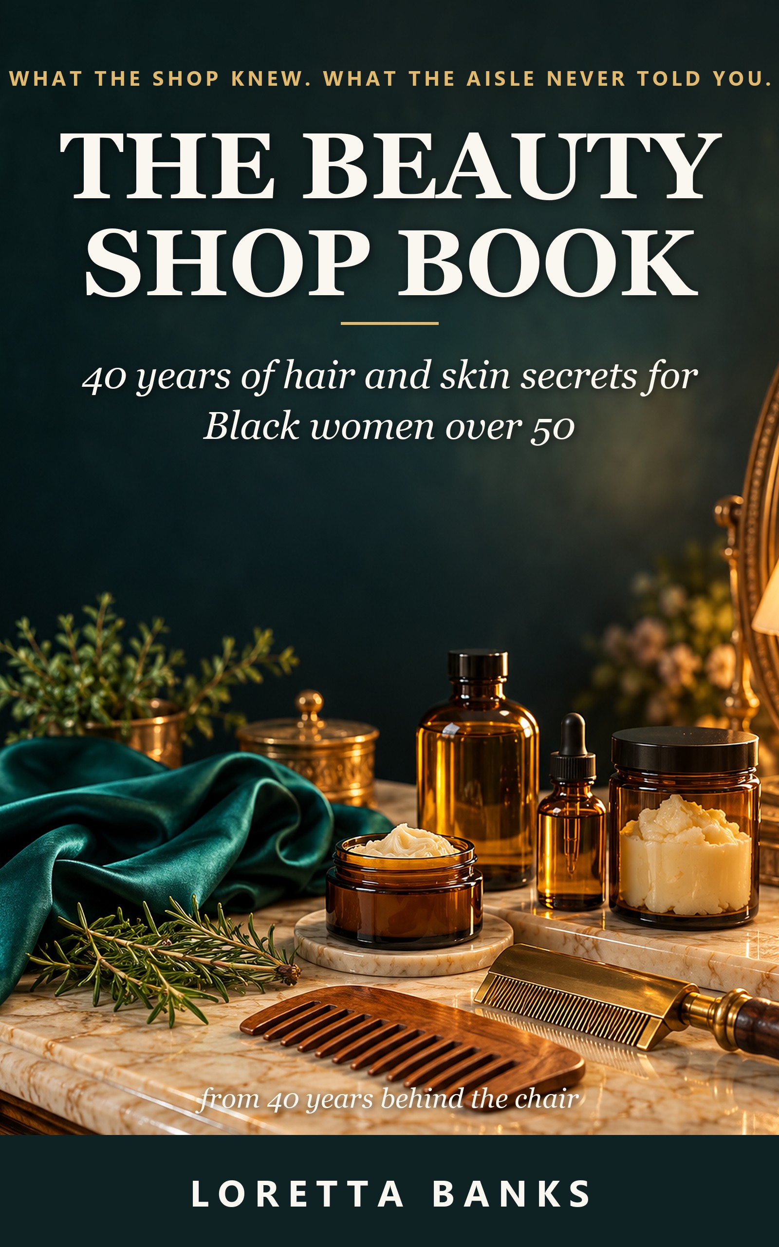 The Beauty Shop Book by Loretta Banks, book cover